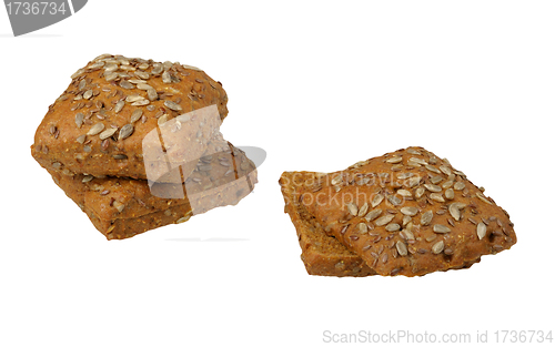 Image of Rye bread rolls for sandwiches