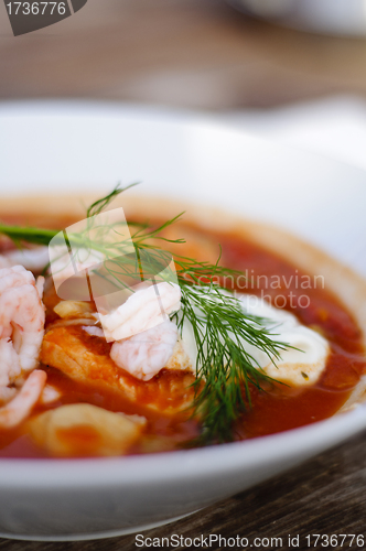 Image of Fish soup with aioli sauce