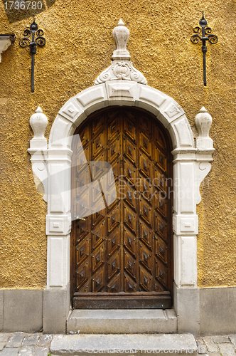 Image of Old wooden door
