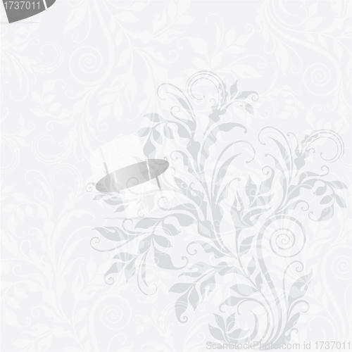 Image of EPS10 decorative floral background