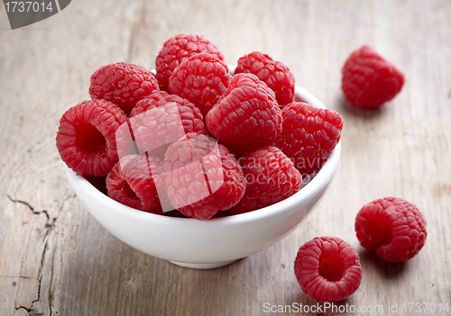 Image of fresh raspberries