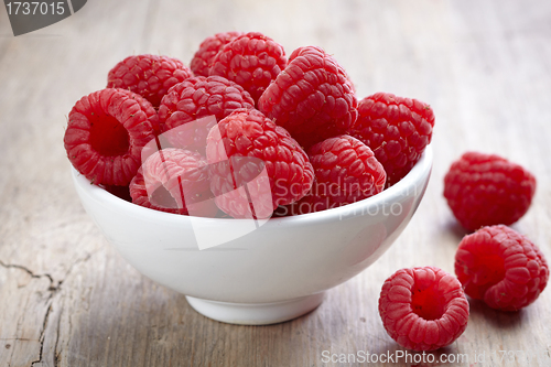 Image of fresh raspberries