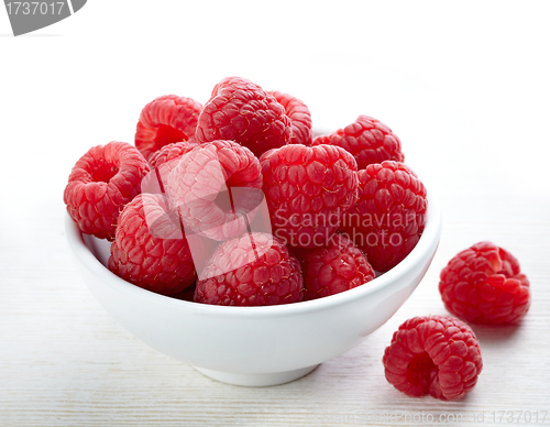 Image of fresh raspberries