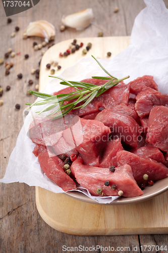 Image of fresh raw meat