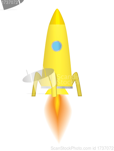 Image of space rocket