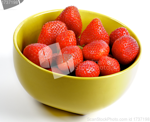 Image of Fresh Ripe Perfect Strawberry