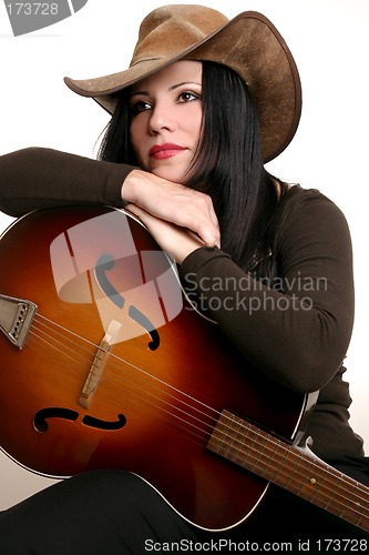Image of Country performer and guitar