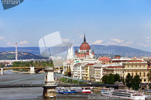 Image of budapest skyline