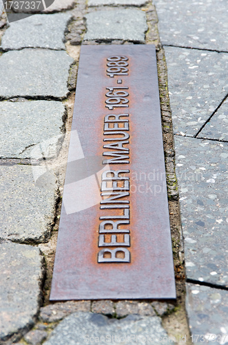 Image of berlin wall berliner mauer