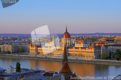 Image of budapest parliament