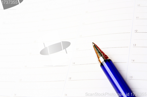 Image of Color pencil and agenda