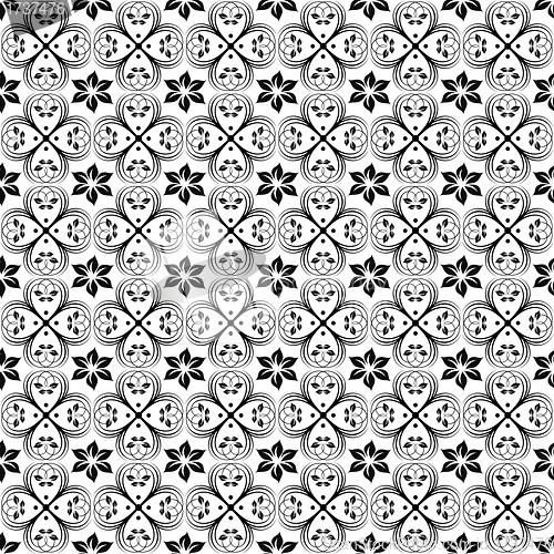 Image of Seamless Floral Pattern