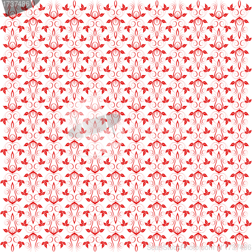 Image of Seamless Floral Pattern
