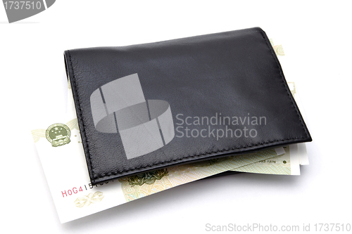 Image of Wallet and currency 