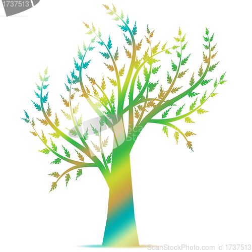 Image of Art Tree Silhouette 