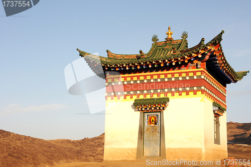Image of Tibetan shrine