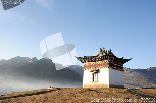 Image of Tibetan shrine