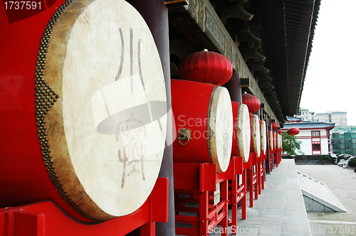 Image of Chinese drums