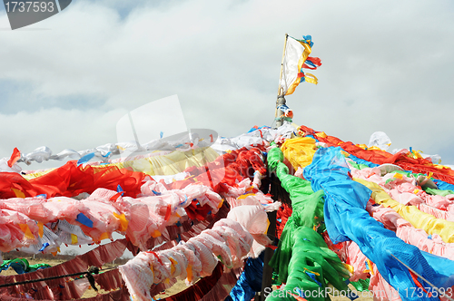 Image of Tibetan prayer flags
