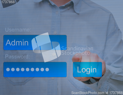 Image of Login Button