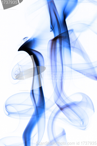 Image of blue smoke