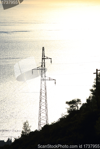 Image of electricity pylon