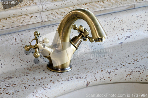 Image of Brass faucet