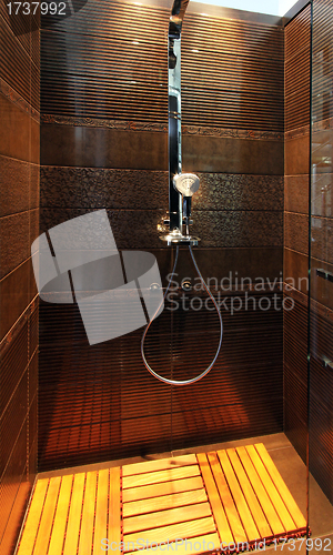 Image of Brown shower