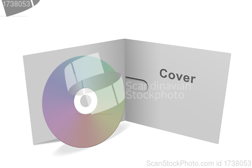 Image of blank cd cover