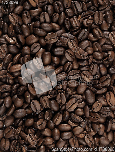 Image of brown coffee, background texture