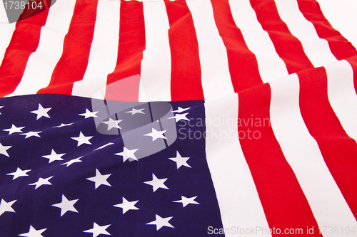 Image of American flag background