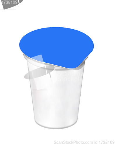 Image of White Disposable Cup