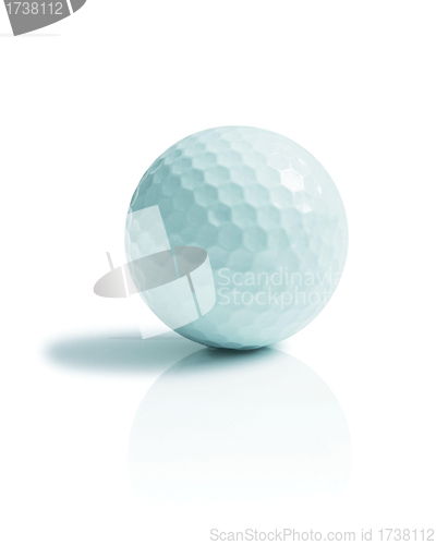 Image of Golf ball isolated on white