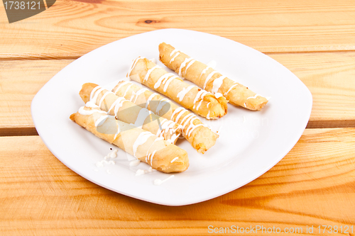 Image of pancakes on a plate