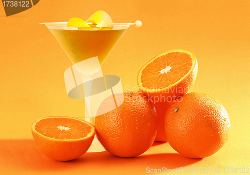 Image of Fresh fruit and juice