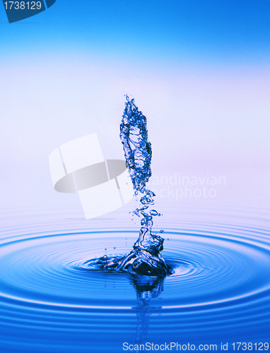 Image of Water splash background