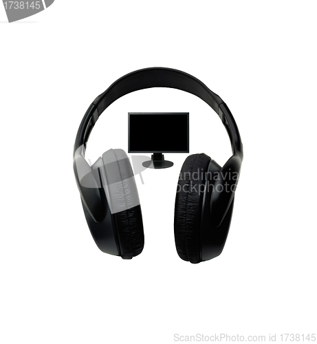 Image of Headphones and LCD