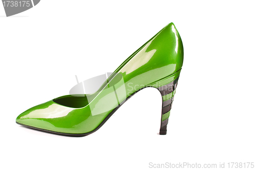 Image of green shoe