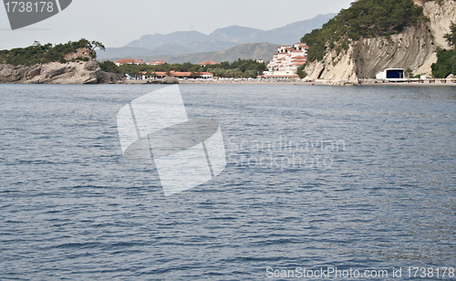 Image of mountain and sea