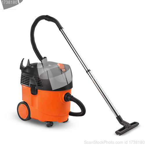 Image of Orange Vacuum cleaner