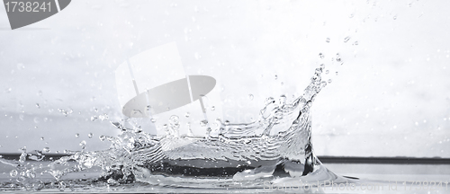 Image of water splash