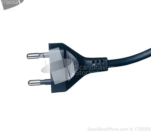 Image of Power plug isolated