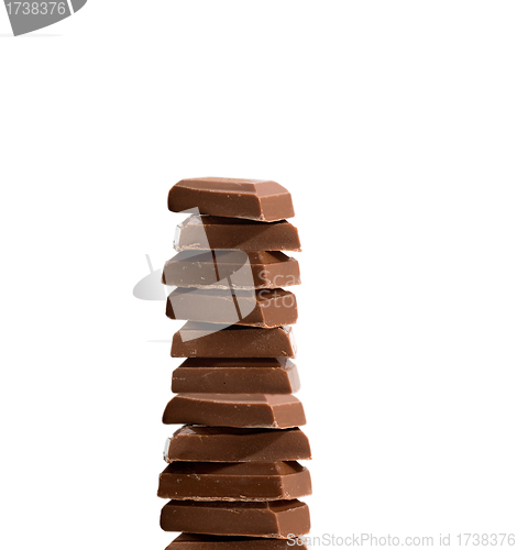 Image of Broken chocolate