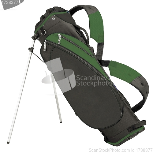 Image of Golf Bag isolated on white