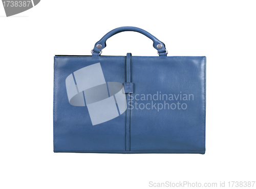 Image of Blue Briefcase