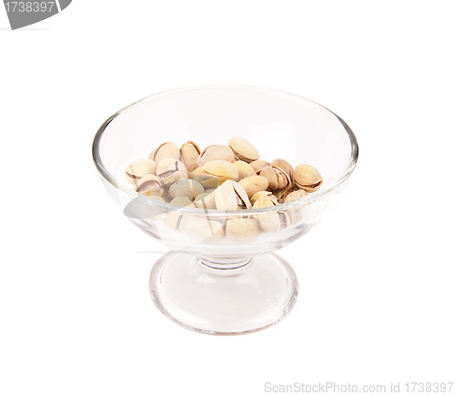 Image of peanuts in a glass bowl