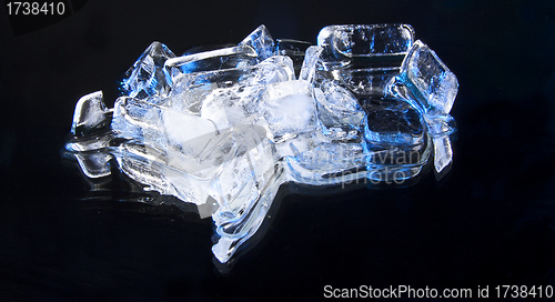 Image of blocks of ice
