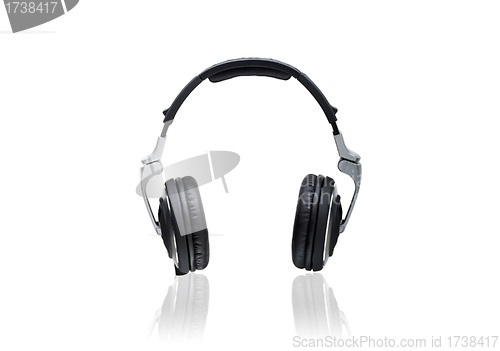 Image of Headphones isolated on a white