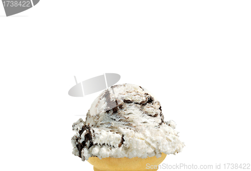 Image of ice cream close up