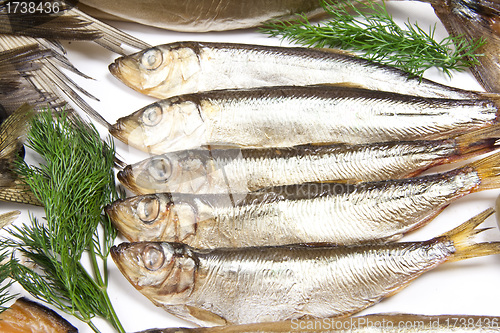 Image of Smoked sprat-appetizing snack